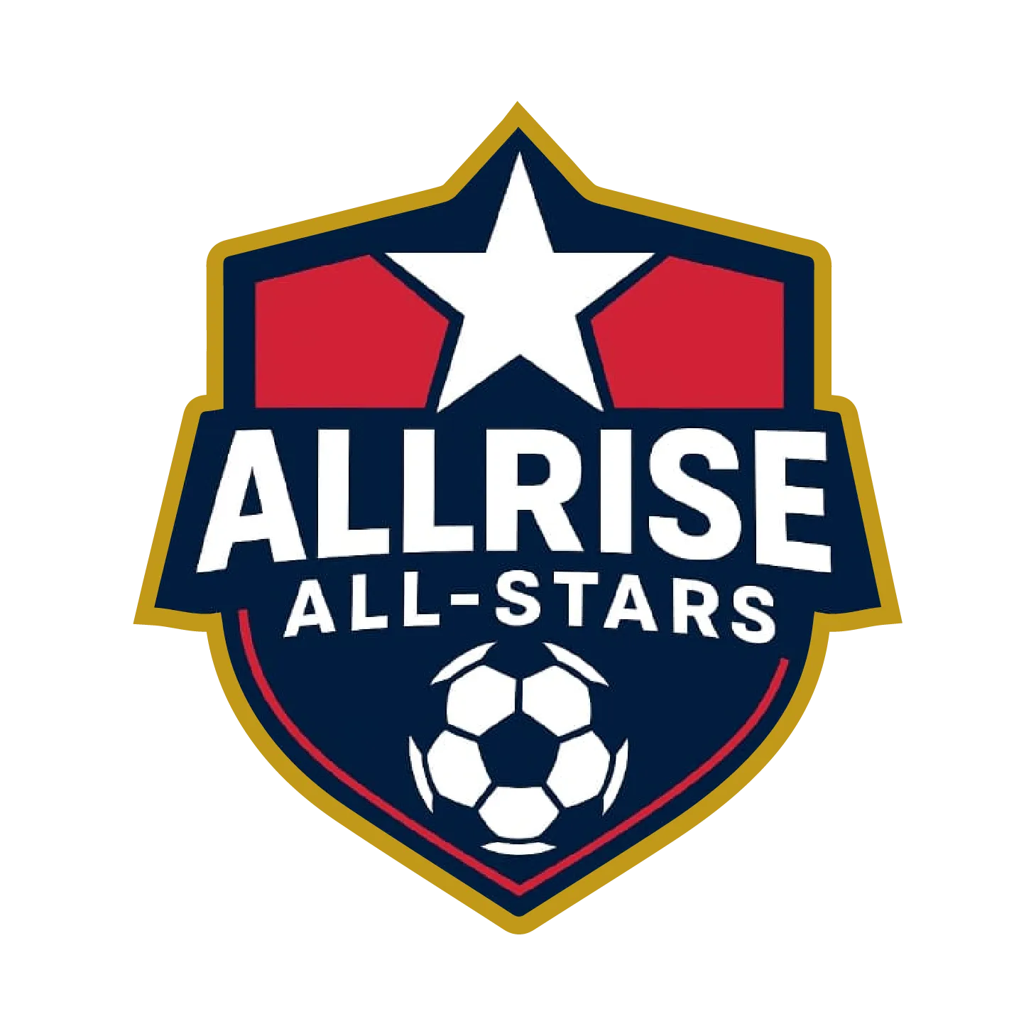 Custom football kit partner Allrise All-Stars Partner