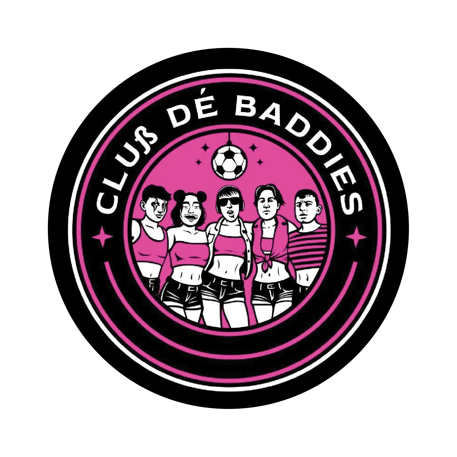 Custom football kit partner Club De Baddies